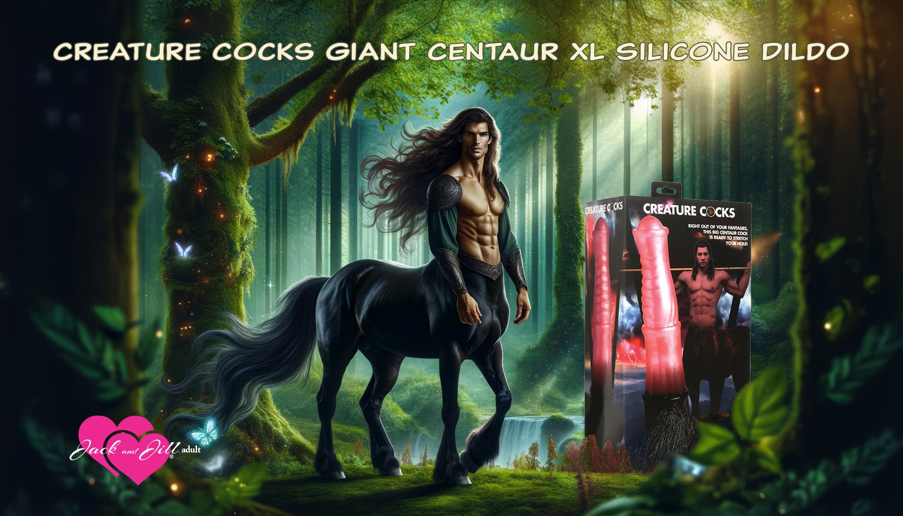 Creature Cocks Giant Centaur XL Silicone Dildo