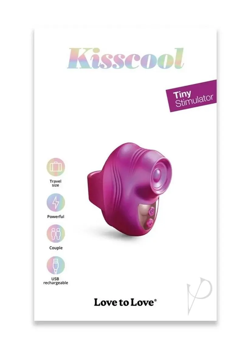 Love to Love Kisscool Rechargeable Silicone Finger Vibrator