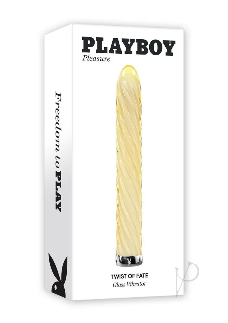 Playboy Twist of Fate Rechargeable Glass Twirling Vibrator