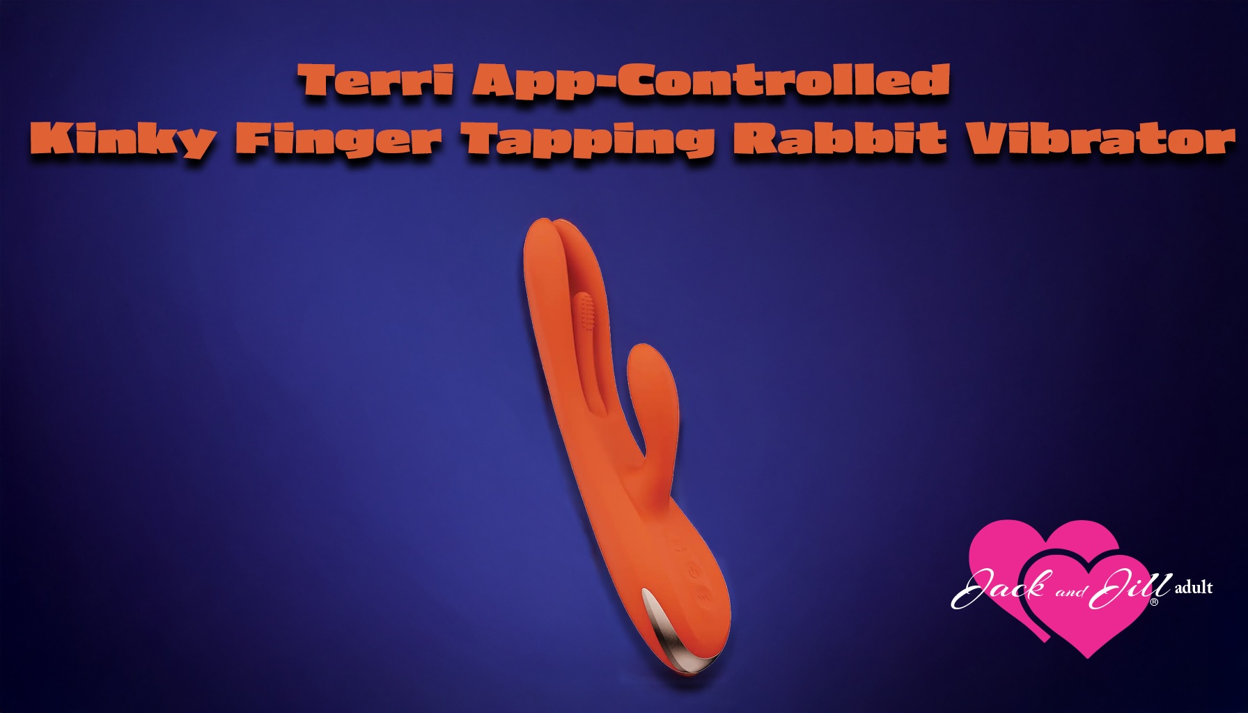 Terri App-Controlled Kinky Finger Tapping Rabbit Vibrator