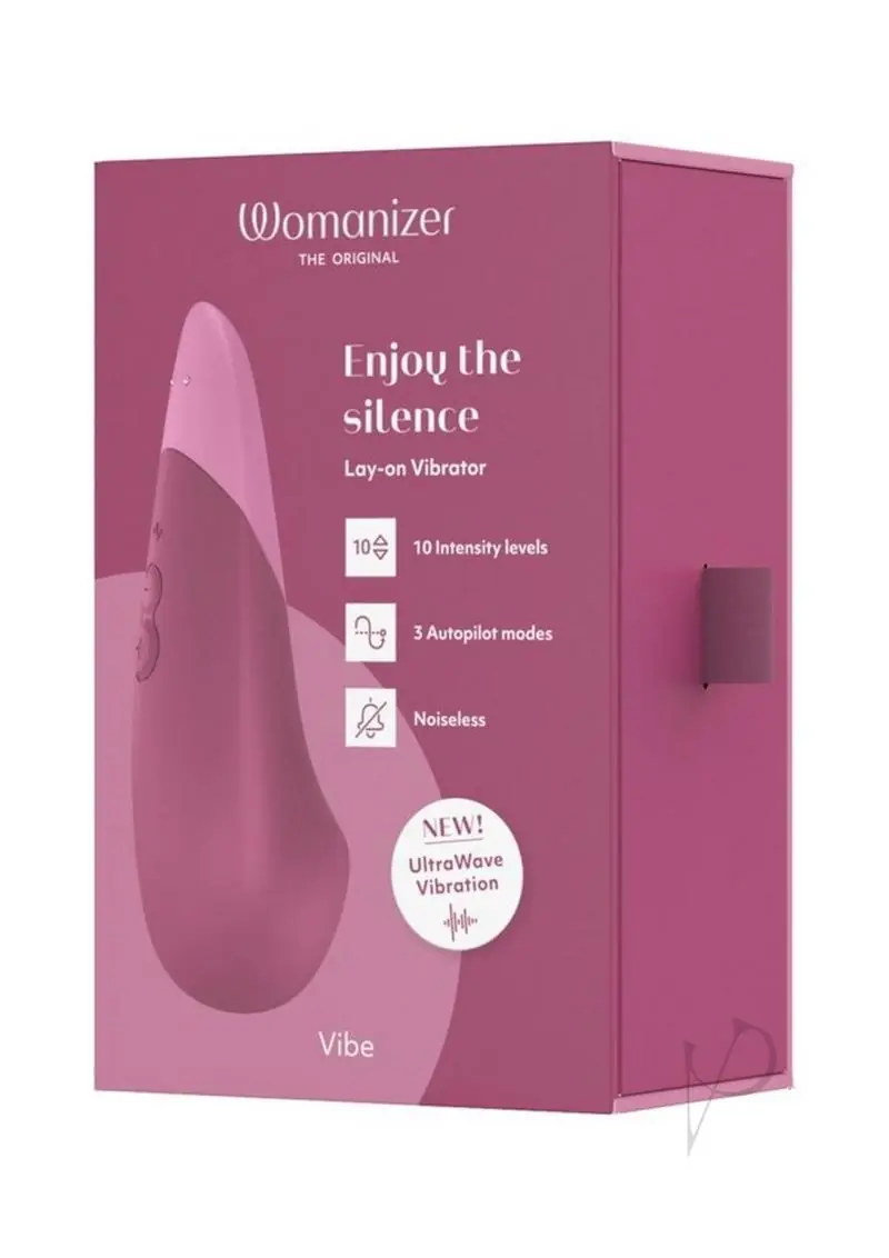 Womanizer Vibe Rechargeable Silicone Clitoral Vibrator