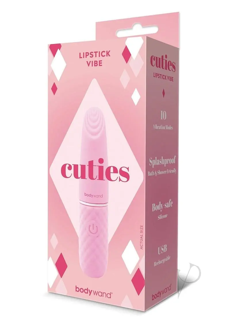 Bodywand Cuties Lipstick Rechargeable Silicone Bullet