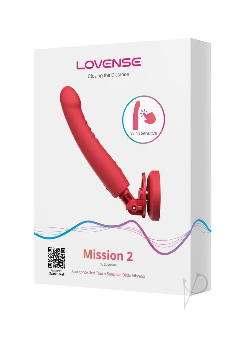 Lovense Mission 2 Silicone Rechargeable Vibrator