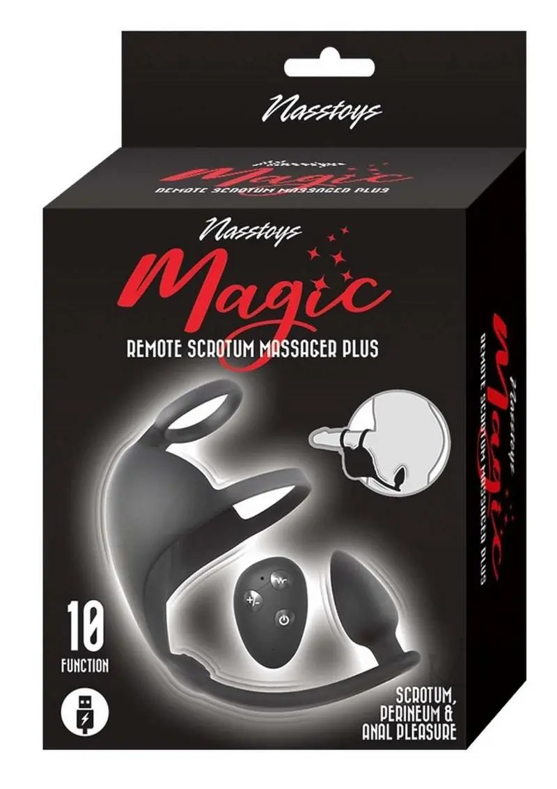 Magic Remote Scrotum Plug