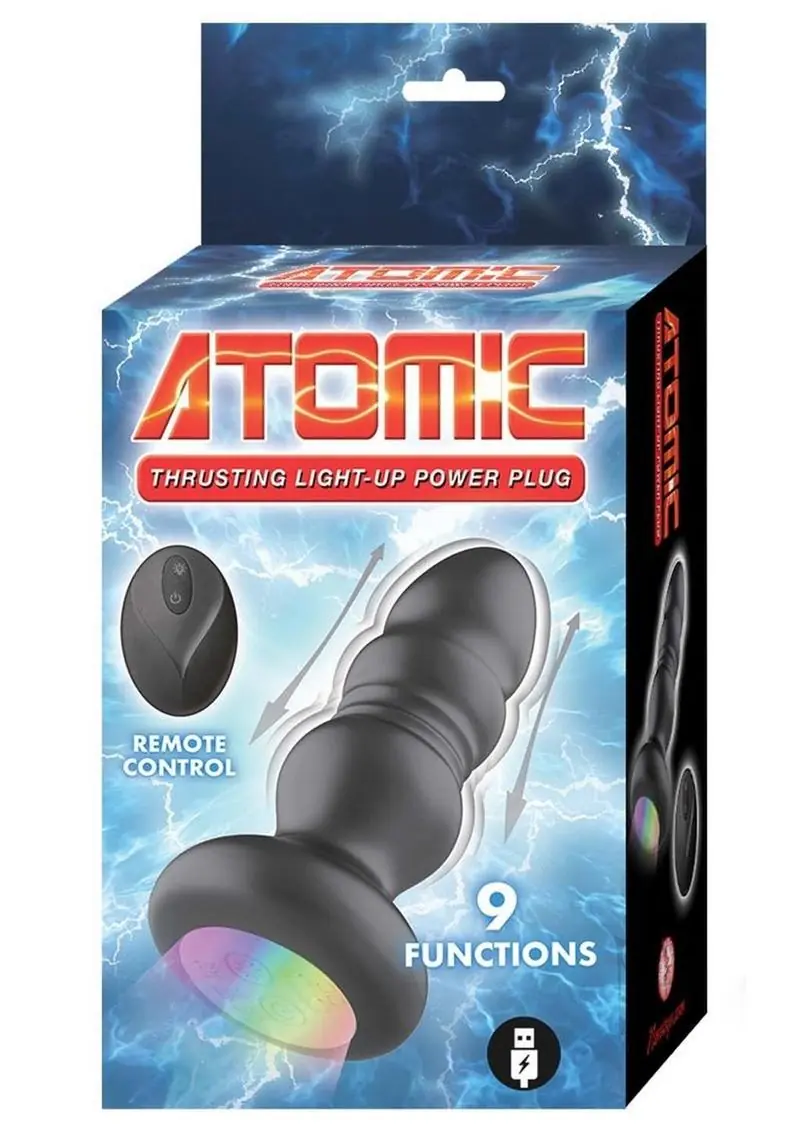 Atomic Thrusting Light Up Twist Plug