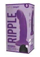 Whipsmart Curved Ripple Dildo 6 Prp - Image 1
