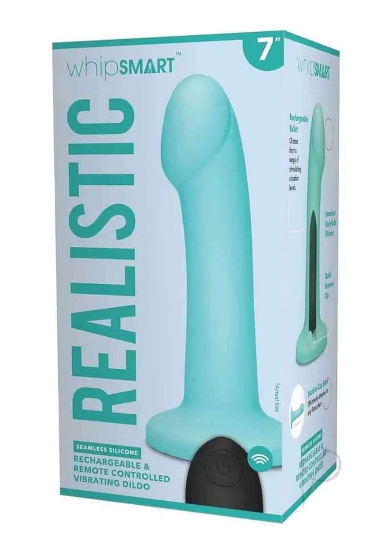 Whipsmart R/c Recharge Dildo 7 Blue - Featured Image