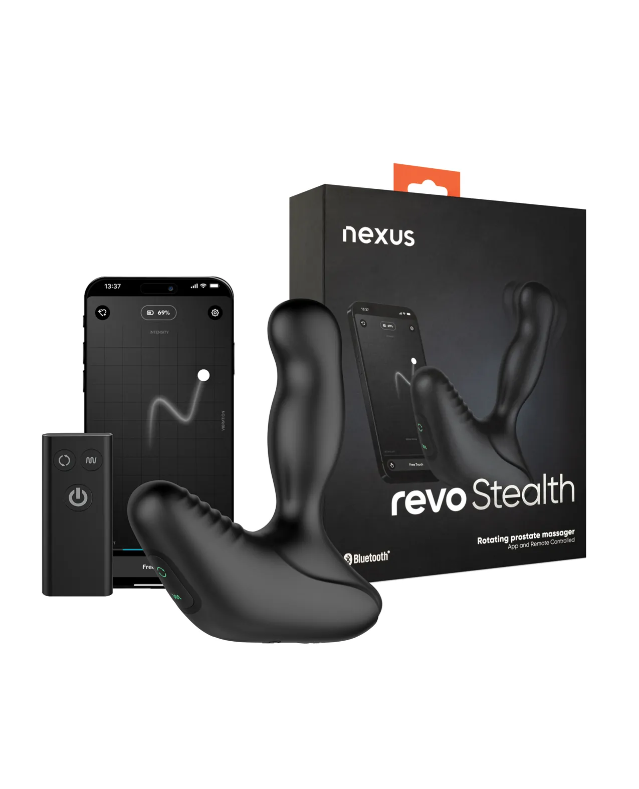 Nexus Revo Stealth App Enabled Rotating & Vibrating Prostate Massager