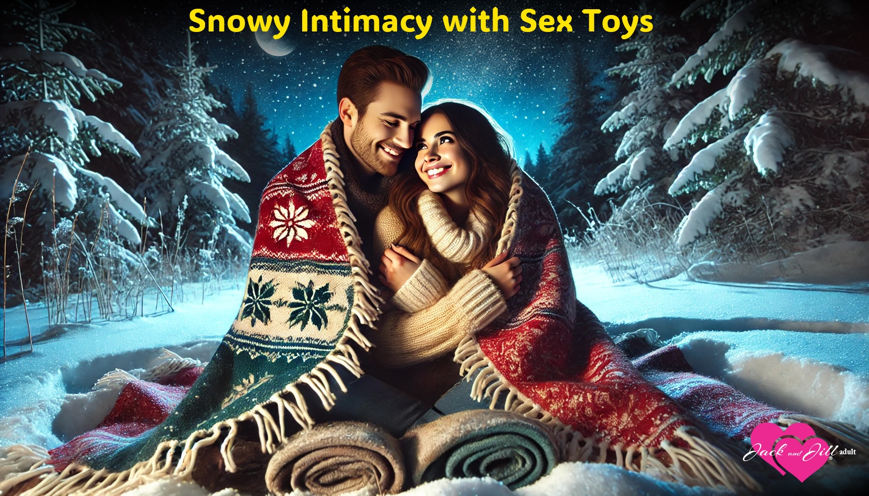 Snowy Intimacy with Sex Toys