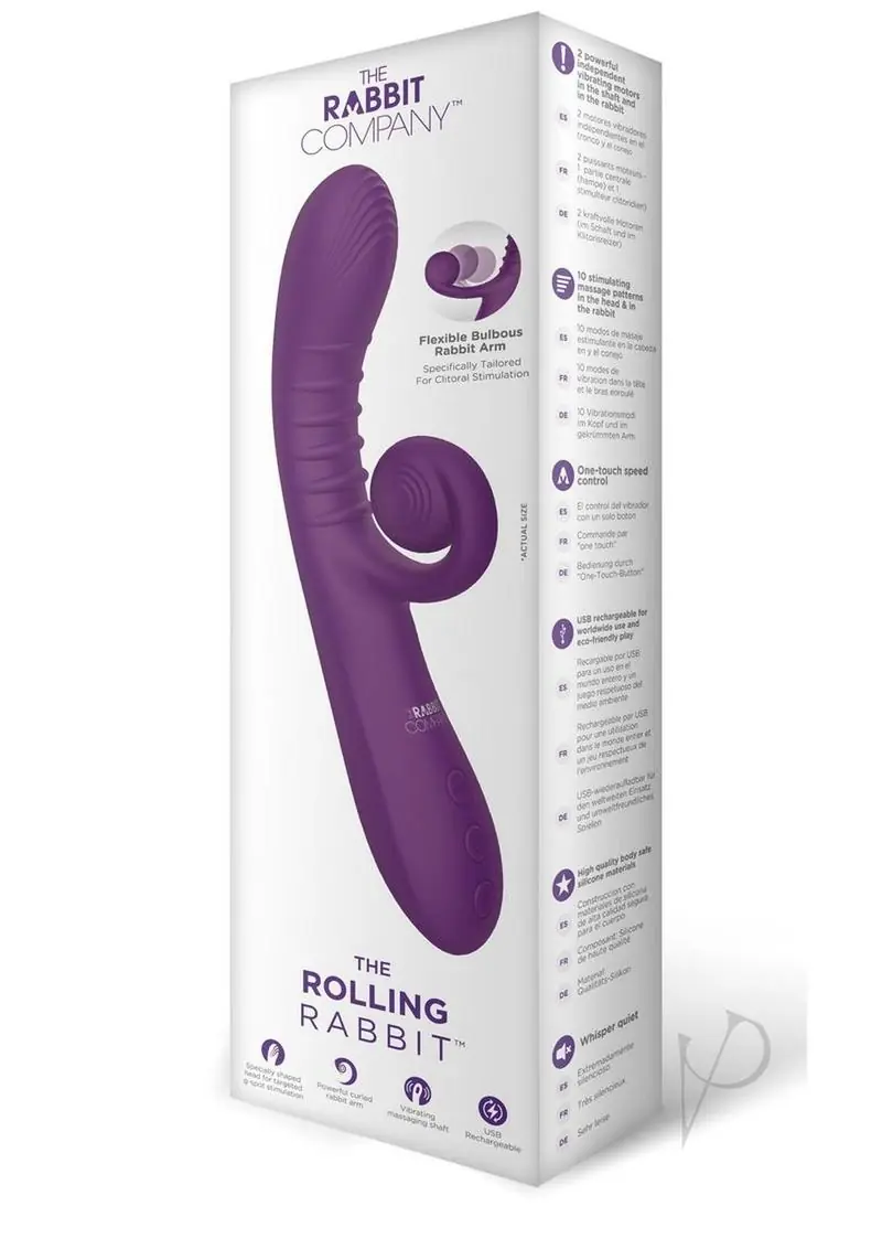 The Rabbit Company The Rolling Rabbit Rechargeable Silicone Vibrator