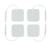 Zeus Electrosex Adhesive Electro Pads - Pack of 4 White - Image 1