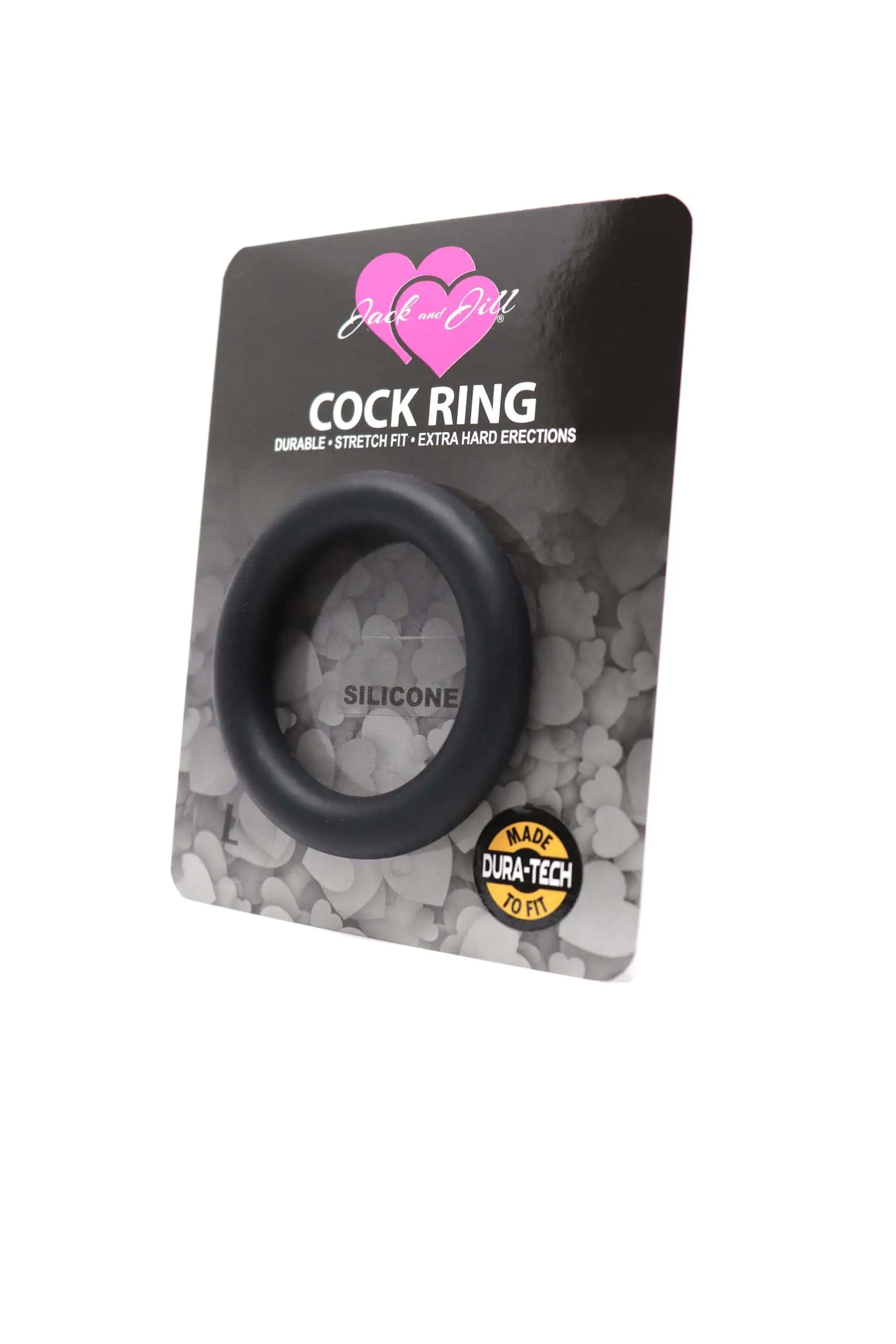 Jack and Jill Gasket Black Silicone Large-1.75