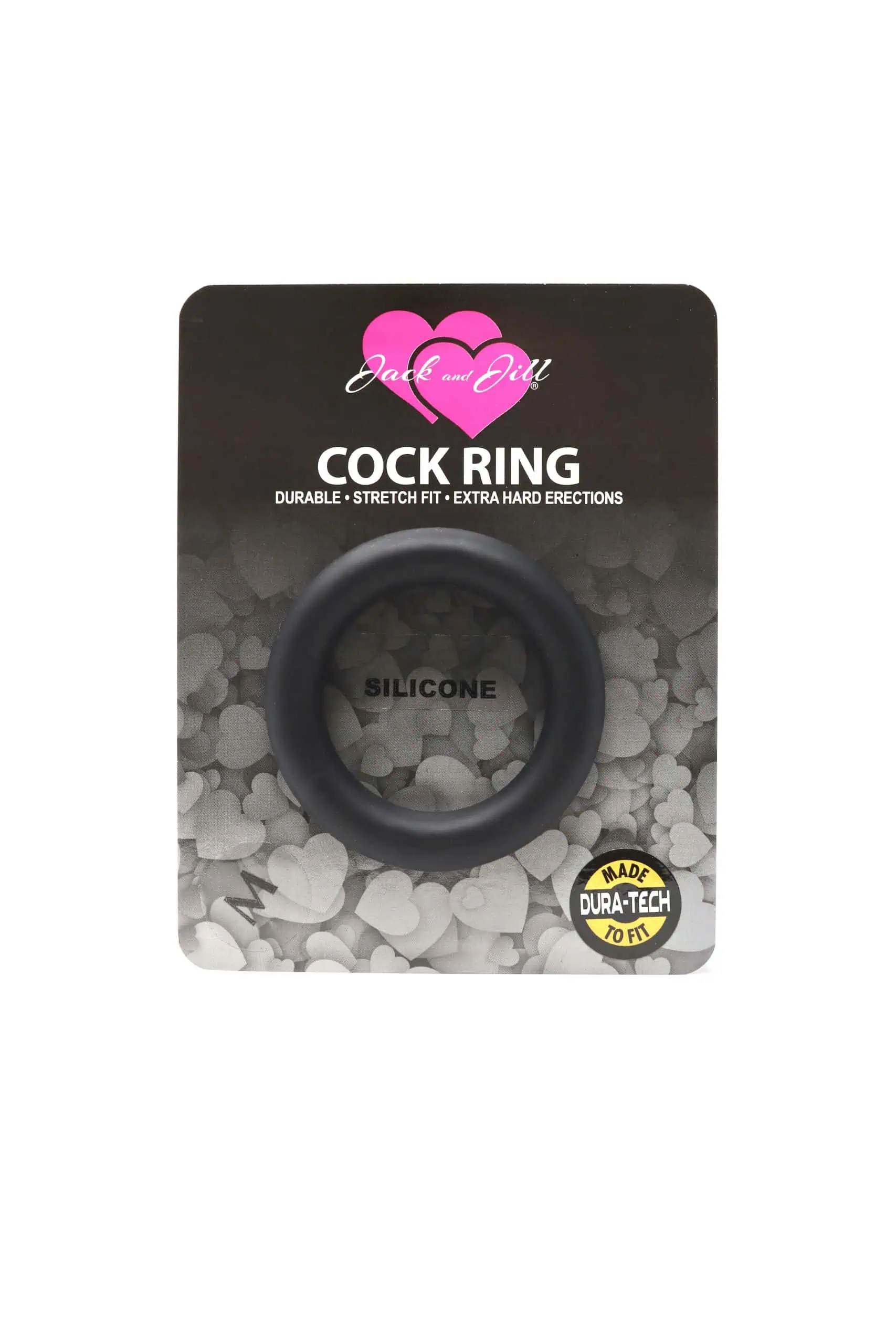 Jack and Jill Gasket Black Silicone Medium-1.5