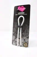 Jack and Jill Cock Ring The Lasso Double Lock (Adjustable) Translucent - Image 2