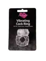 Jack and Jill Vibrating Cock Ring with LED - Image 1