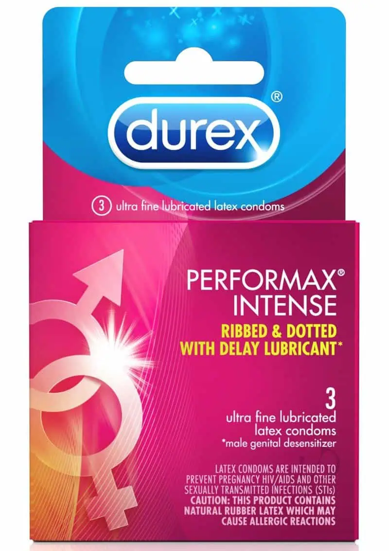 Durex Performance Intense Condom - Box of 3 - Featured Image