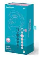 Satisfyer Soft Silicone Beads - Blue & Pink - Image 1