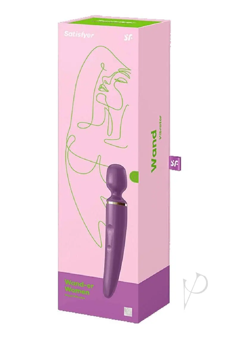 Satisfyer Wand-er Woman - Purple/Gold - Featured Image