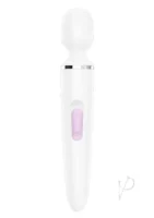 Satisfyer Wand-er Woman - White/Chrome - Image 2