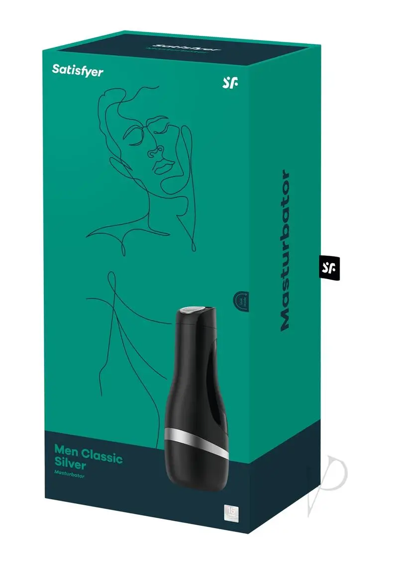 Satisfyer Men Classic - Black/Silver - Image 2