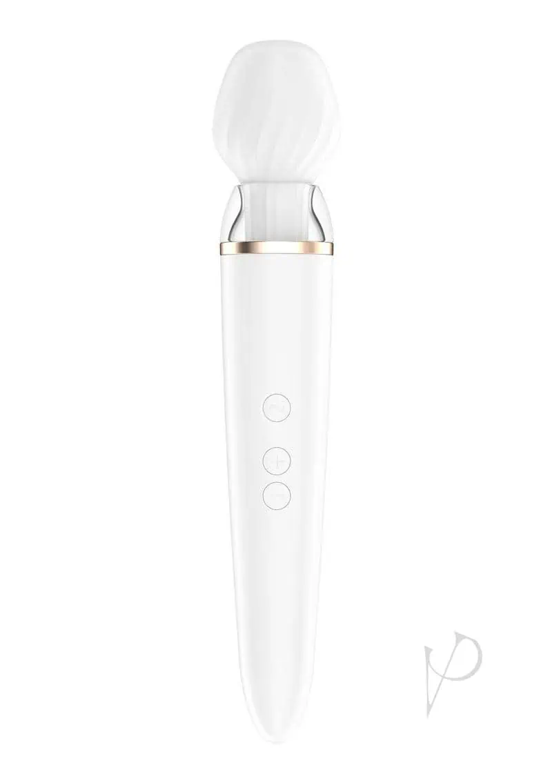 Satisfyer Double Wand-er - White - Image 6
