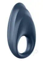 Satisfyer Powerful One Ring w/Bluetooth App - Blue - Image 6