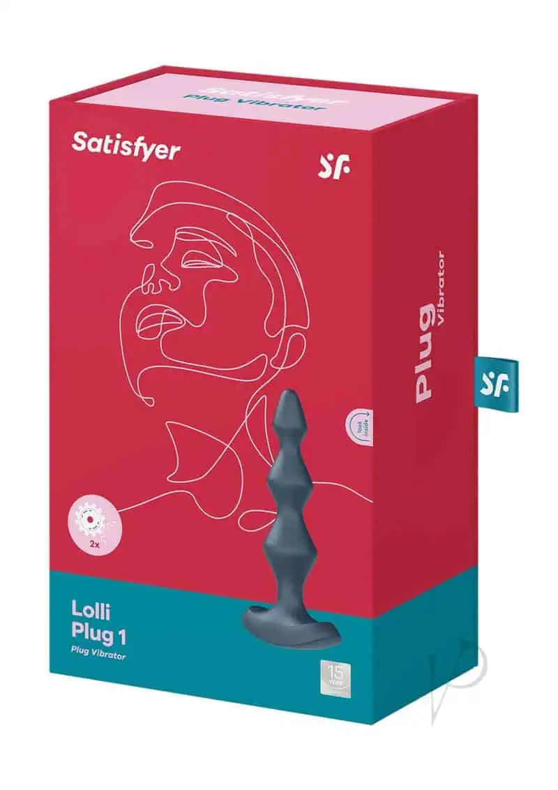 Satisfyer Lolli Plug 1 - Dark Teal - Image 5