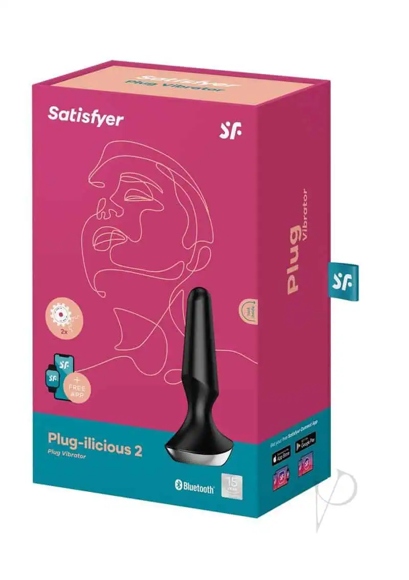 Satisfyer Plug-ilicious 2 - Black - Image 5