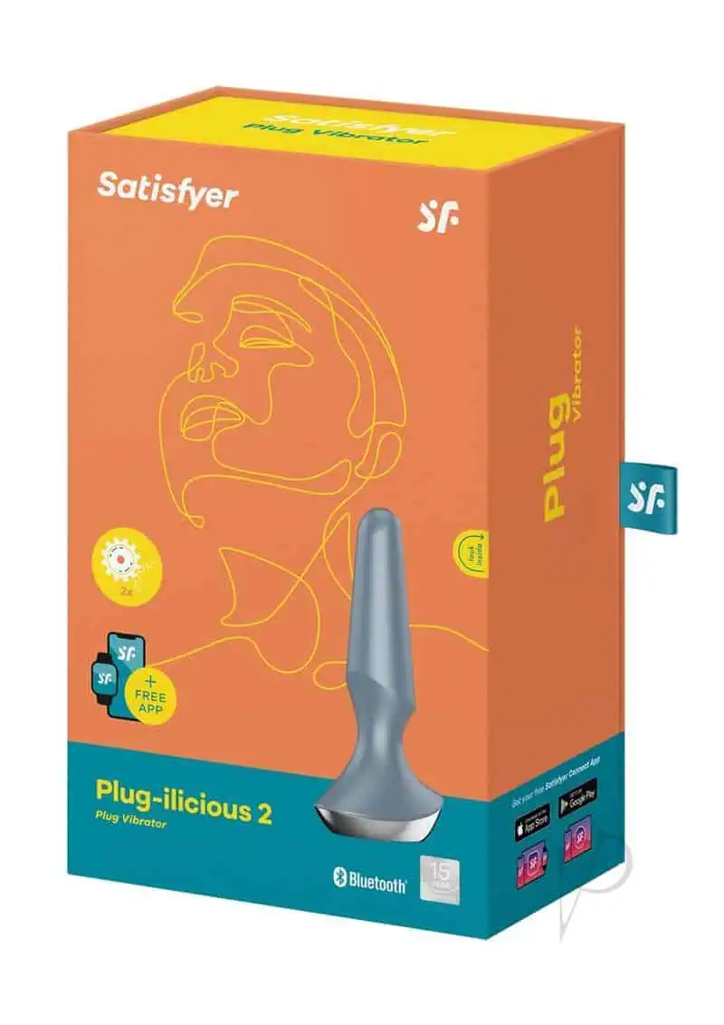 Satisfyer Plug-ilicious 2 - Ice Blue - Image 5