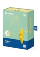 Satisfyer Teaser Finger Vibrator - Dark Yellow - Image 5