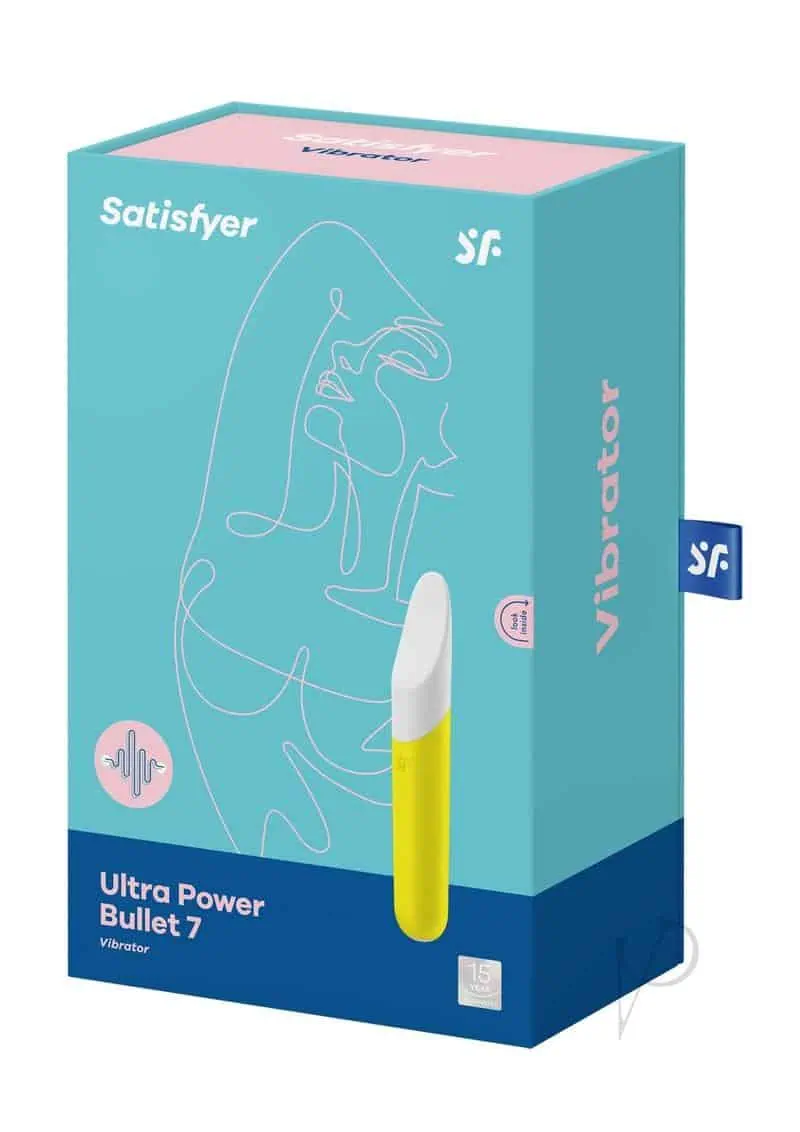 Satisfyer Ultra Power Bullet 7 - Yellow - Image 5