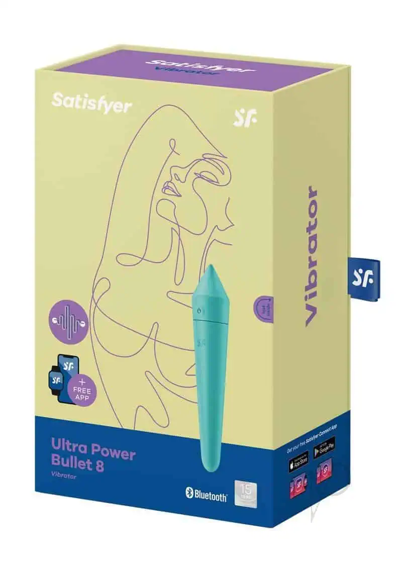 Satisfyer Ultra Power Bullet 8 - Turquoise - Image 5