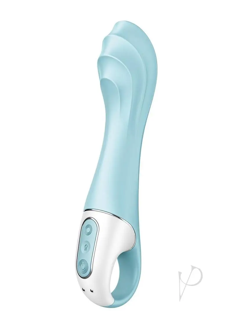 Satisfyer Air Pump Vibrator 5+ Blue - Image 2