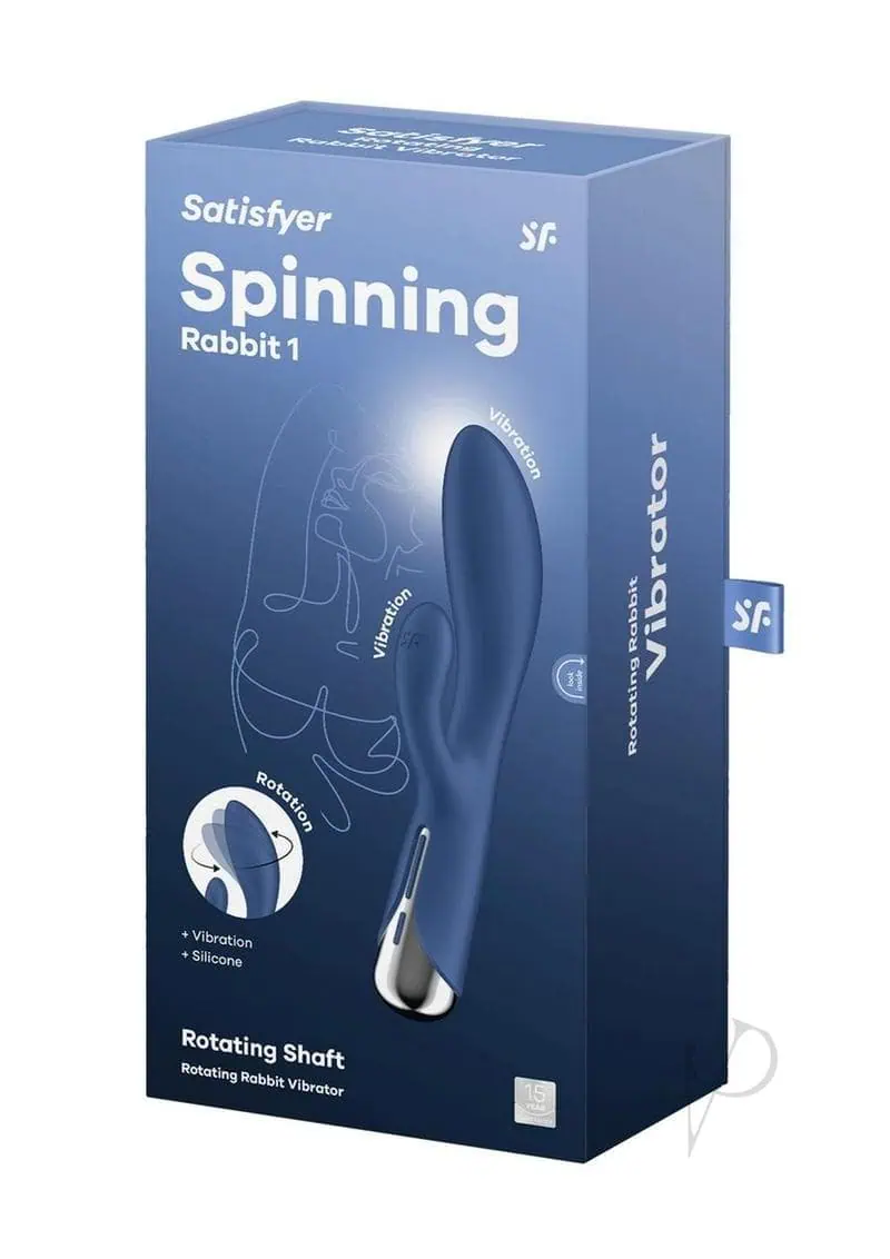Satisfyer Spinning Rabbit 1 - Blue - Featured Image