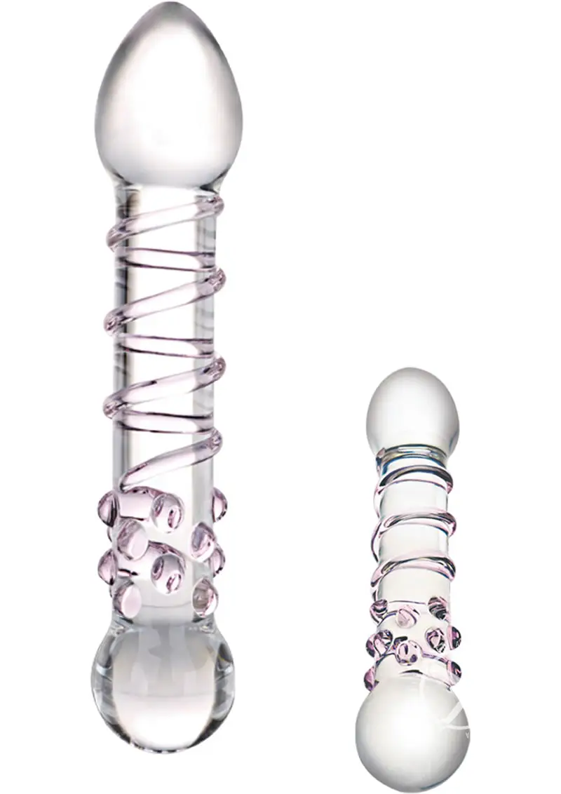 Glas Spiral Staircase Full Tip Glass Dildo - Image 2