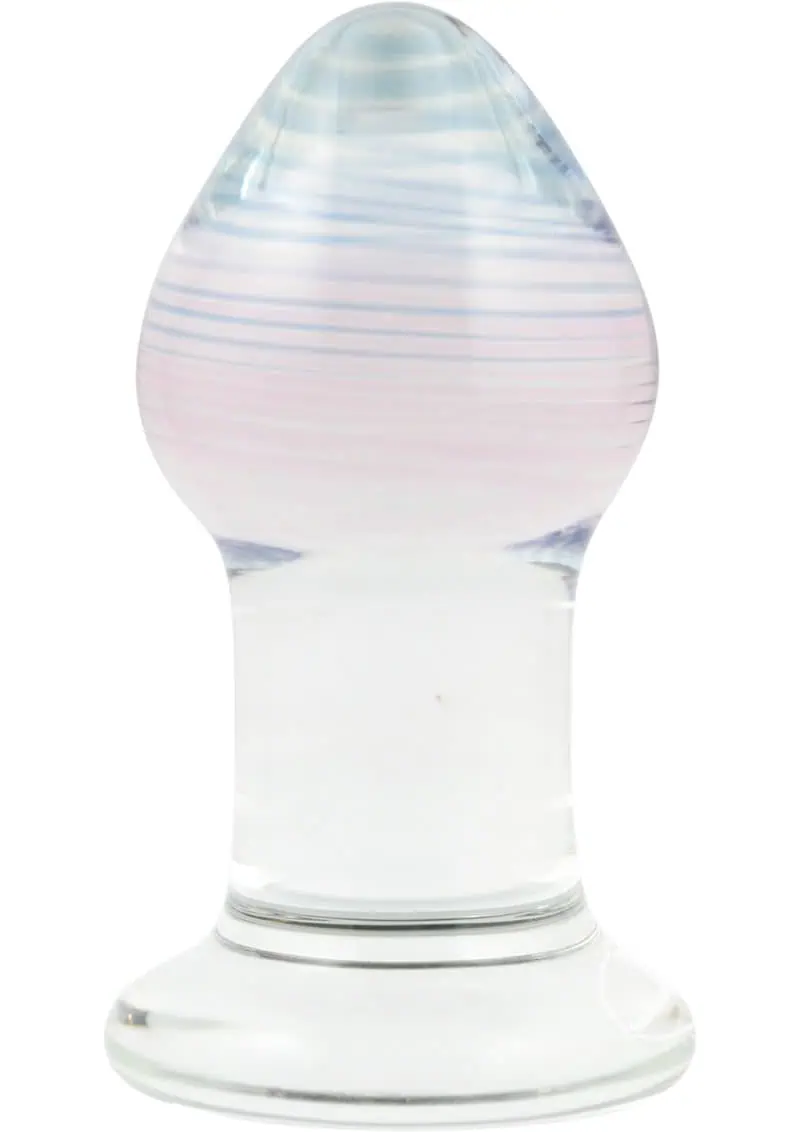 Glas Amethyst Rain Glass Butt Plug - Image 2