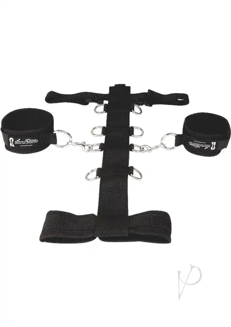 Lux Fetish 3 pc Adjustable Neck & Wristraint Set - Image 2