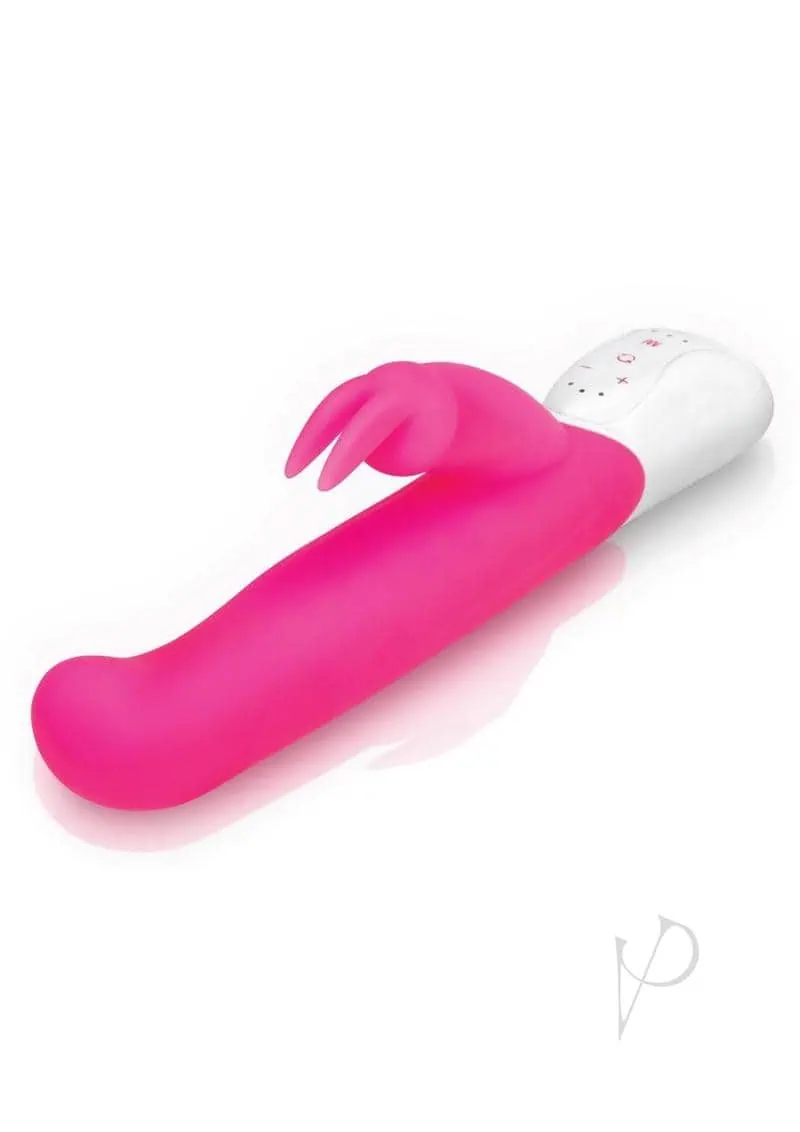 Rabbit Essentials Rechargeable Gspot Rabbit Vibe Hot Pink - Image 2