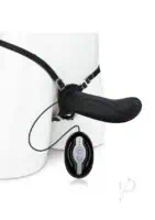 Mojo Ghia Vibrating Male Harness - Black - Image 2