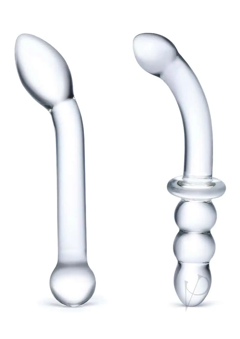 G Spot Pleasure Set 2pc Clear - Image 2