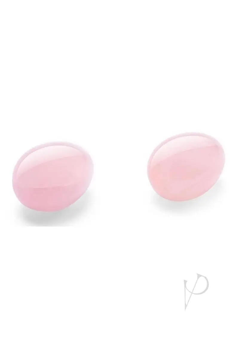 Le Wand Crystal Yoni Eggs Rose Quartz - Image 2