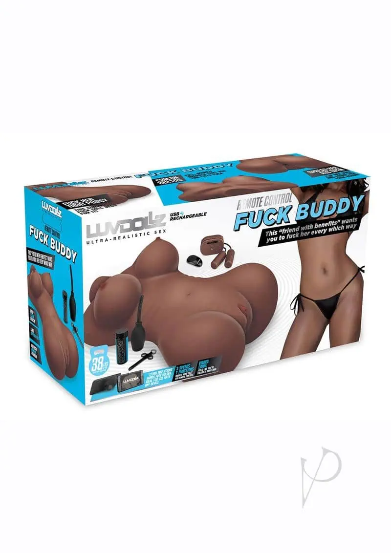 LuvDollz Remote Control Fuck Buddy - Mocha - Featured Image