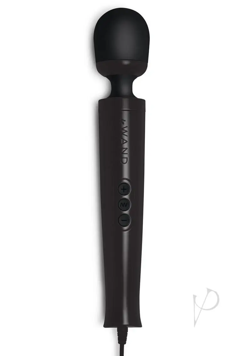 Le Wand Diecast Petite Plug-in Massager - Black - Image 2