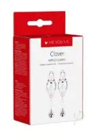 Me You Us Clover Nipple Clamps Silver - Image 1