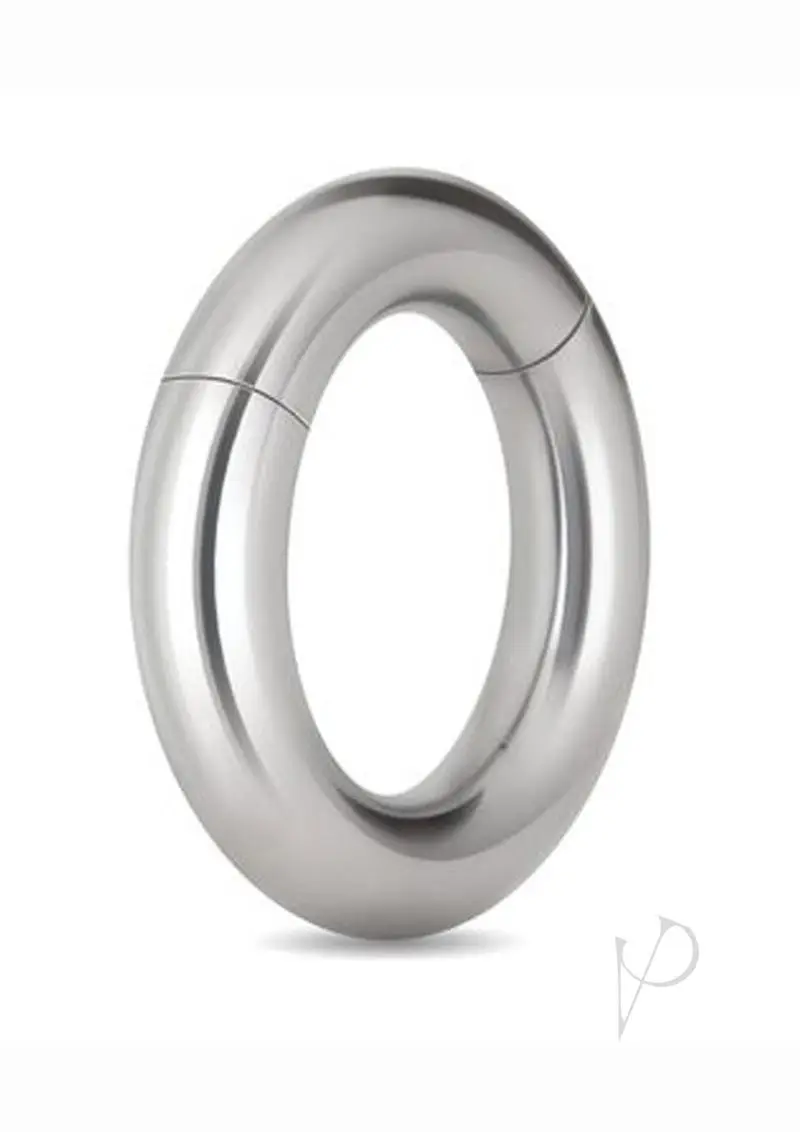 Prowler RED Stainless Steel Magnetic Cock Ring 33mm - Silver - Image 2