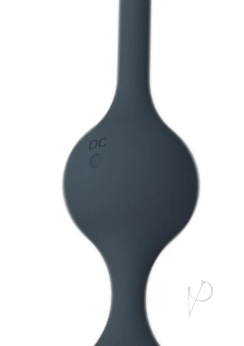 Nexus Quattro Silicone Rechargeable Vibrating Pleasure Beads - Black - Image 2