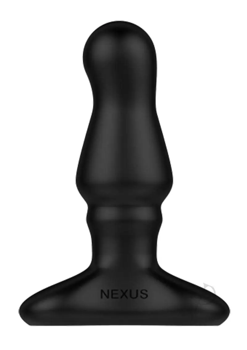 Nexus Bolster Butt Plug w/Inflatable Tip - Black - Image 6
