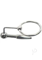 Rouge Urethral Probe and Cock Ring Stainless Steel - Image 1
