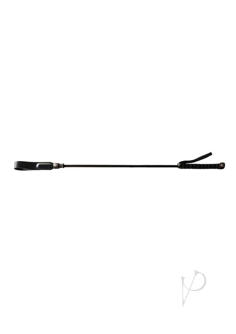 Rouge Long Riding Crop Slim Tip - Black - Image 2