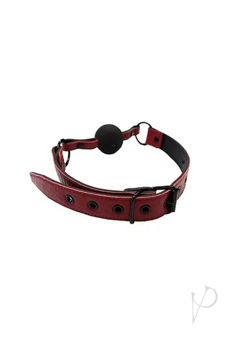 Rouge Ball Gag - Burgundy - Image 2